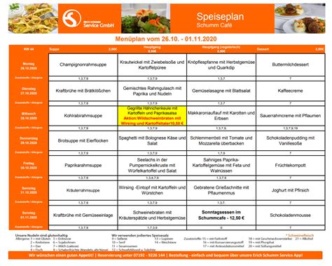 gourmetta speiseplan.